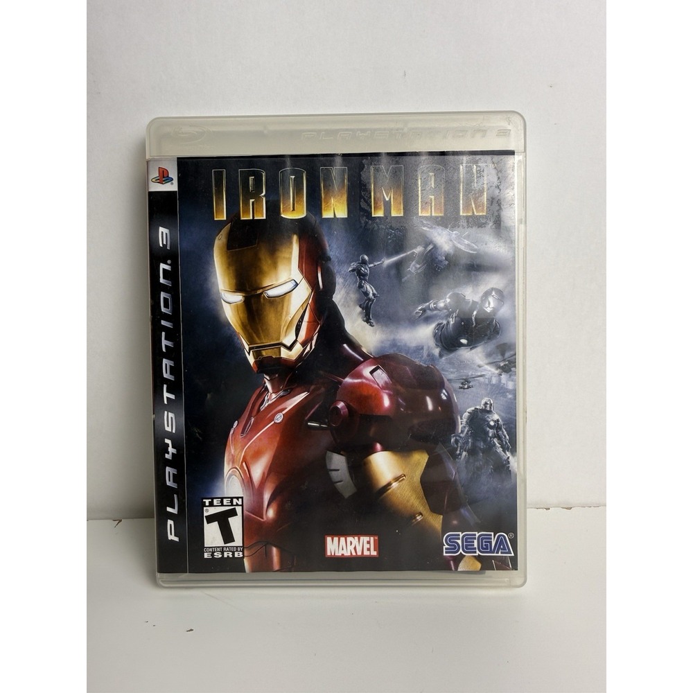 Iron Man (Sony PlayStation 3, 2008) PS3 CIB Complete Mint Disc